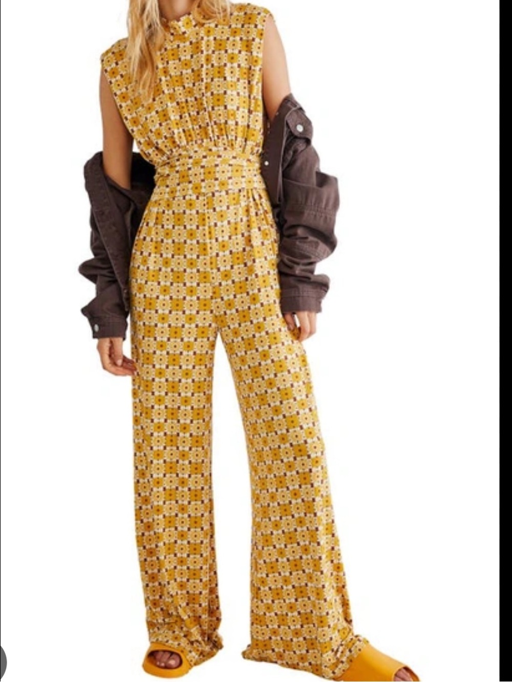 Free people vibe check jumpsuit